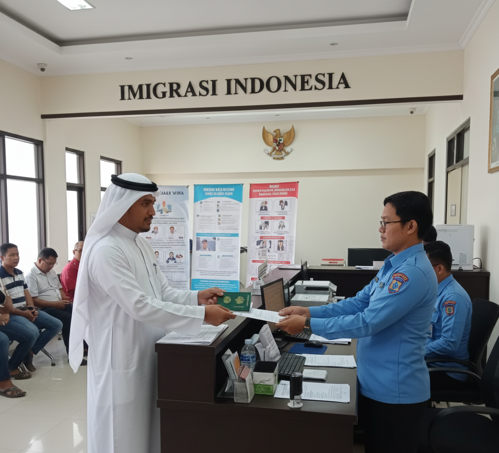 تمديد تأشيرة إندونيسيا: دليل شامل ورسمي
