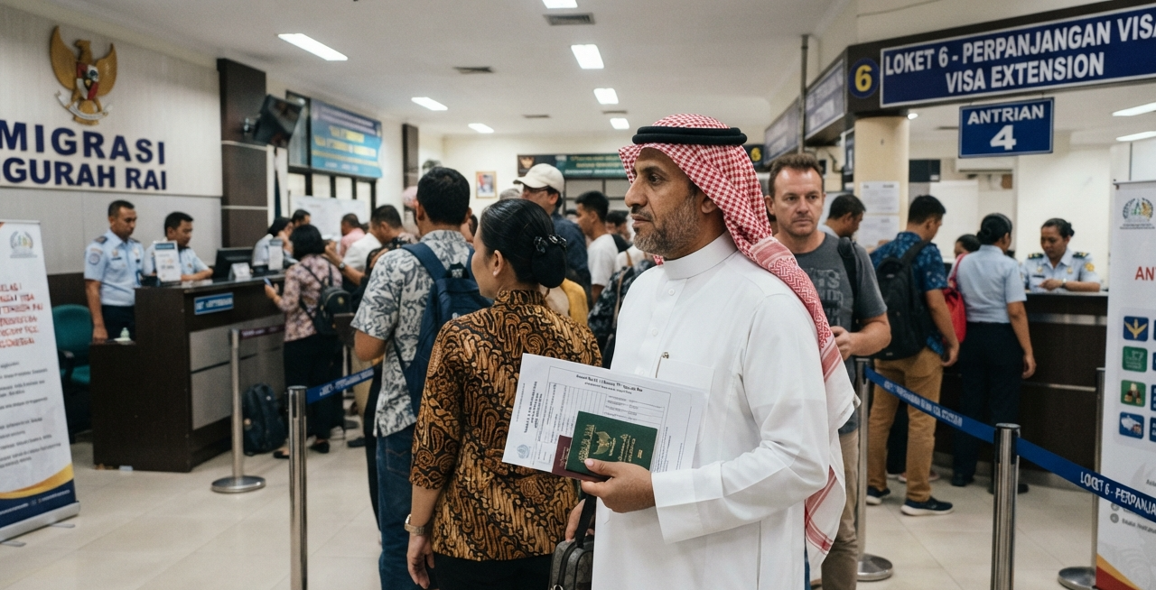 تمديد فيزا بالي 2026 — كيف تمدد إقامتك بسهولة